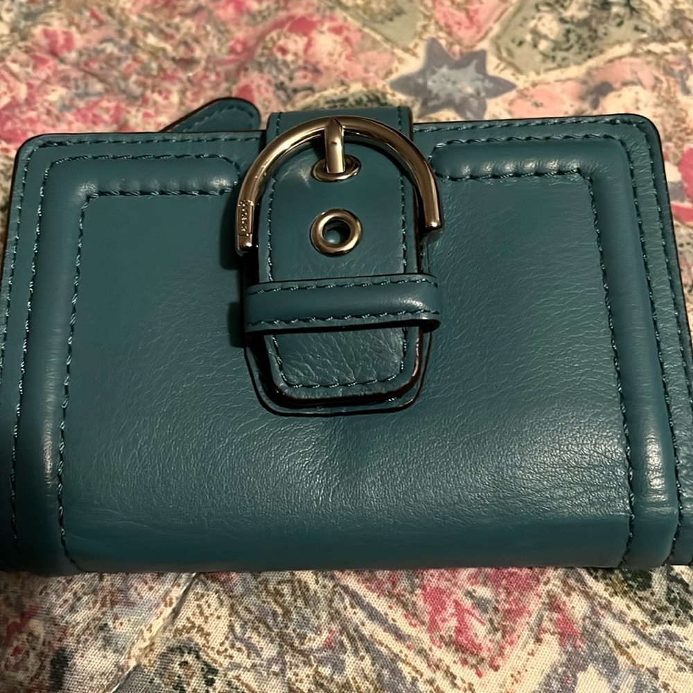 The color is aqua.